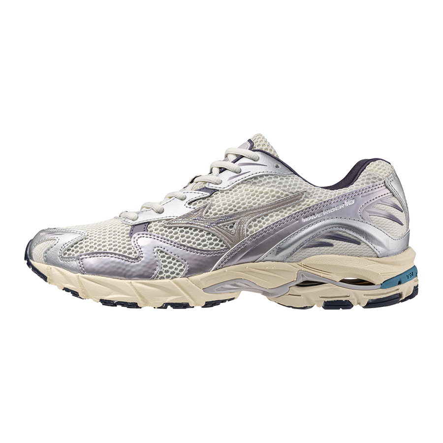 Mizuno WAVE RIDER 10 Mizuno snow white/lilac marble/graystone